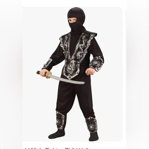 Fun World Ninja Fighter child costume. NWT small 6